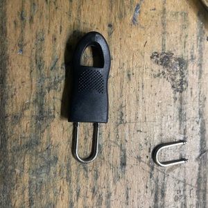 Replacement zipper tip for golf bags 6 pc set